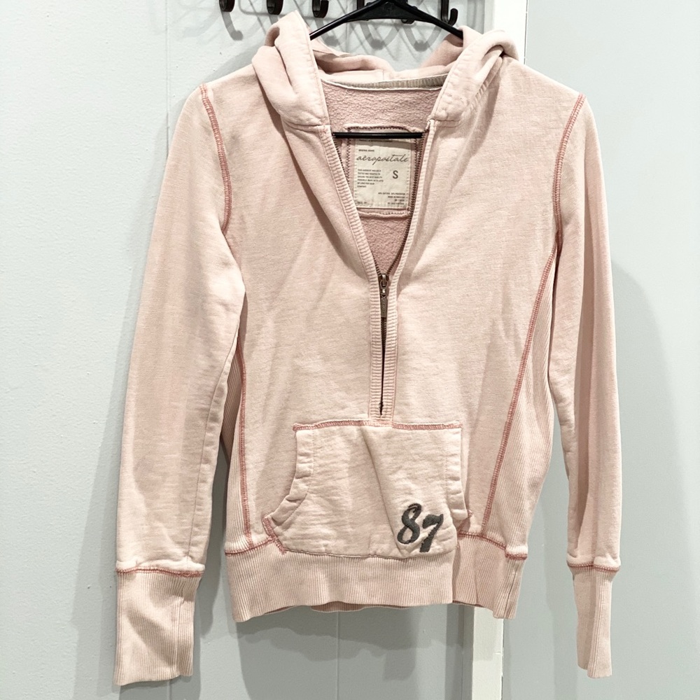6/$20!!! Aeropostal Sweater/Jacket with hoodie
